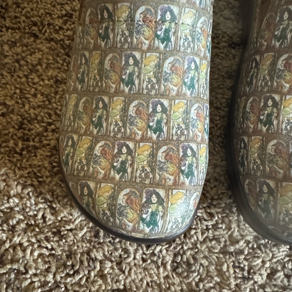 Algeria Keli Love You Mucha shoes with all over print Size 39 = Size 9 - Picture 7 of 16